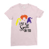 spell on you Ladies Fitted T-Shirt