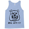 deal with it angry pitbul Tank Top
