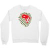 africa lion power cool Crewneck Sweatshirt