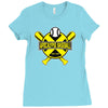apocalypse baseball Ladies Fitted T-Shirt