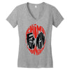 deadpool chimi changas Women's V-Neck T-Shirt