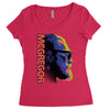 mcgregor face Women's Triblend Scoop T-shirt