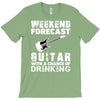 weekend forcast guitar with a chance of drinking T-Shirt