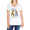 my first knife fight Ladies Curvy T-Shirt