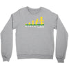 evolution of lego man Crewneck Sweatshirt