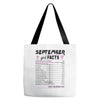 September Girl Facts Virgo Tote Bags