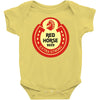 red horse extra strong beer Baby Onesie