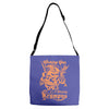 scary krampus Adjustable Strap Totes
