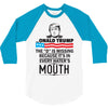Donald trump The D Is Missing 3/4 Sleeve Shirt