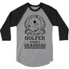 Golfer Granddad 3/4 Sleeve Shirt