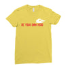 Be Your Own Hero Ladies Fitted T-Shirt