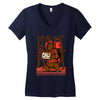 old dirty dermot Women's V-Neck T-Shirt