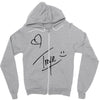 troye sivan signature Zipper Hoodie