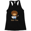 hello tree Racerback Tank