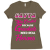 Savta Was Created Because Need Real Heroes Ladies Fitted T-Shirt