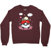 totoro snoopy pokemon parody Crewneck Sweatshirt