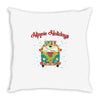 hippie holidays Throw Pillow