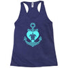 sea turtles Racerback Tank