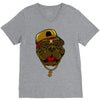 dog hip hop style V-Neck Tee