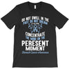 do not dwell in the past do not dream of the future concentrate the mi T-Shirt