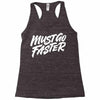 must go faster 2 Racerback Tank