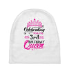Celebrating With the 3rd Birthday Queen Baby Beanies