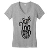 purr purr Women's V-Neck T-Shirt