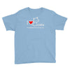 i love cats it's people who annoy me Youth Tee
