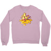 hot macs wrestling in cheese Crewneck Sweatshirt
