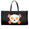 Bacon Egg Skull Weekender Totes