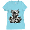 camisa de los muertos Ladies Fitted T-Shirt