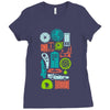 time machines Ladies Fitted T-Shirt