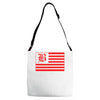 b red Adjustable Strap Totes
