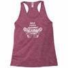 paper rock scissors gun, i win Racerback Tank