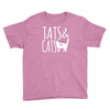 tats and cats Youth Tee