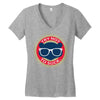 try not to suck Women's V-Neck T-Shirt