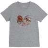 bar fight V-Neck Tee