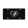 Custom baby girl name maternity design License Plate