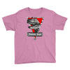 jurassic park raptor natural Youth Tee