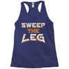 sweep the leg Racerback Tank