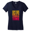 Grab Some Salt And Limes Cuz It's Tequila Time Women's V-Neck T-Shirt