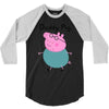 daddy pig 3/4 Sleeve Shirt