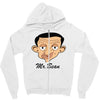 mr bean Zipper Hoodie