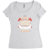 chop your own wood it will warm you twice Women's Triblend Scoop T-shirt