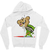 teddy monster Zipper Hoodie