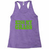 kiss my grass Racerback Tank