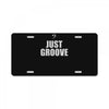 bass just groove License Plate