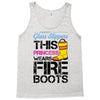 Forget Glass Slippers This Princess Wears Fire Boots Tank Top