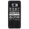 Born In December Samsung Galaxy S8 Plus