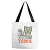 This Girl Loves Siberian Husky Tote Bags